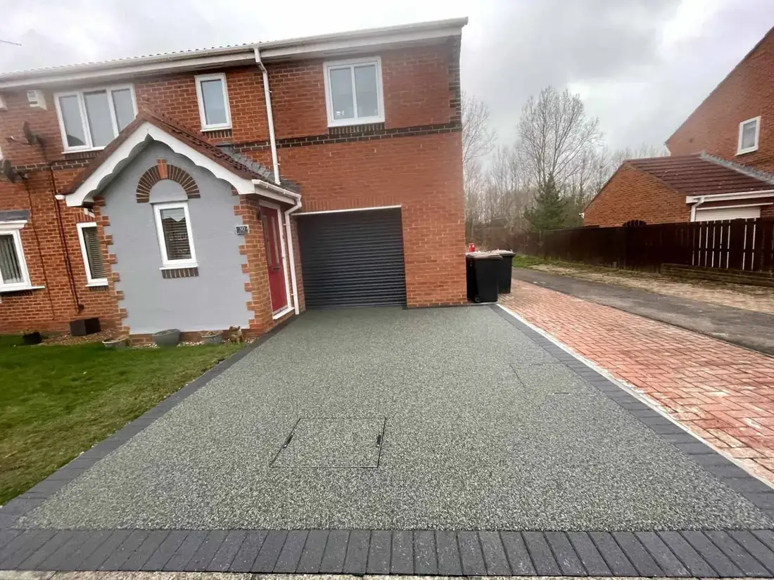 Block paving driveways